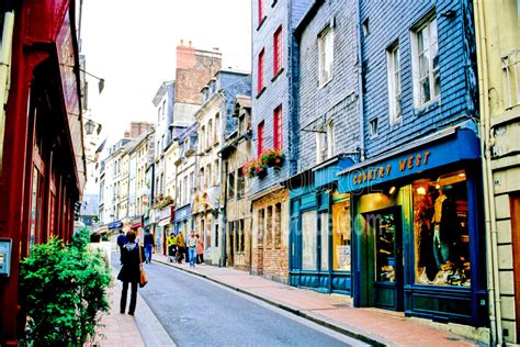 Photo Of City Street By Photo Stock Source City Honfleur France