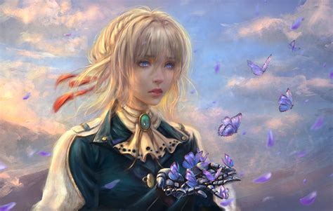 Violet Evergarden Anime Girl Hd Anime 4k Wallpapers Images Backgrounds Photos And Pictures