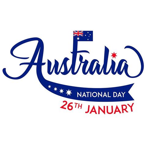 Australia National Day On 26 January Wallpaper 1925966 Vector Art At