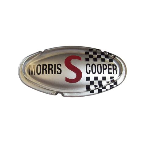 Bonnet Badge Morris Cooper S Mk2 Ala6515 Seven Classic Mini Parts