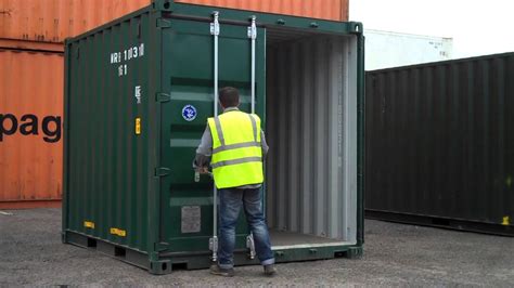 10ft Shipping Container For Sale Uk Youtube