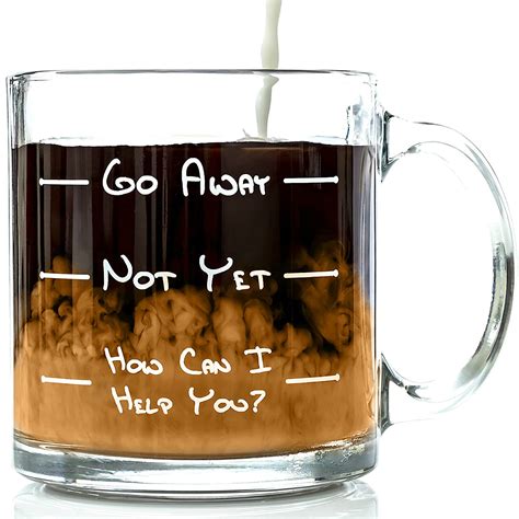 Check spelling or type a new query. Go Away Funny Glass Coffee Mug 13 oz - Best Father's Day ...