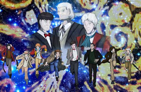 All The Doctors Doctor Who By Ferrlm On Deviantart