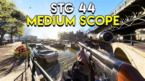 The Stg Medium Scope Is Good Battlefield 5 Youtube