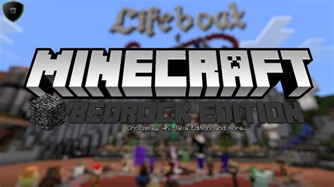 Minecraft Bedrock Edition Crossplay Feature4k Graphicsjava Edition