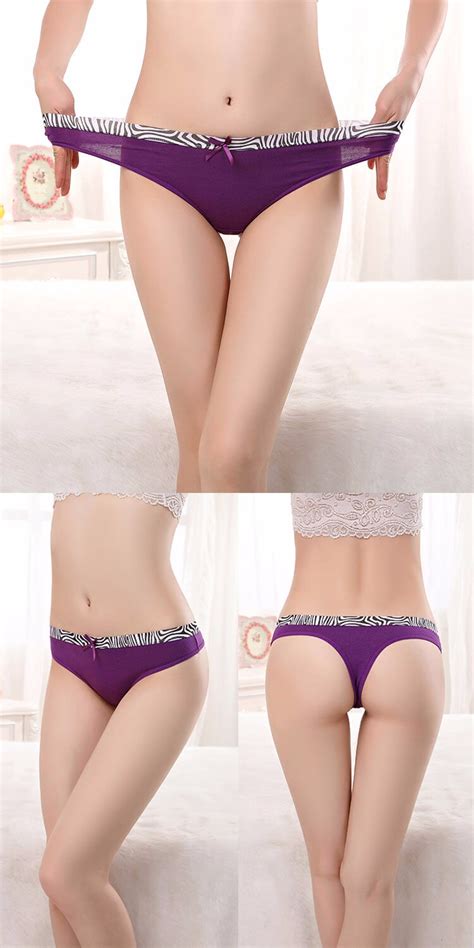Yun Meng Ni Underwear Hot Sale Under Wear Sexy Leopard Printed Cord Quality Cotton Thongs Buy