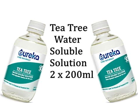 2 X 200ml Eureka Tea Tree Oil Multipurpose Liquid Water Soluble