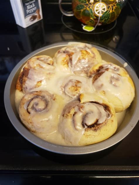 First Time Making Cinnamon Rolls From Scratch Delicious Rbaking