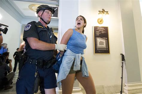 Arizona Protesters Arrested At Flakes Dc Office In Health Care Rally