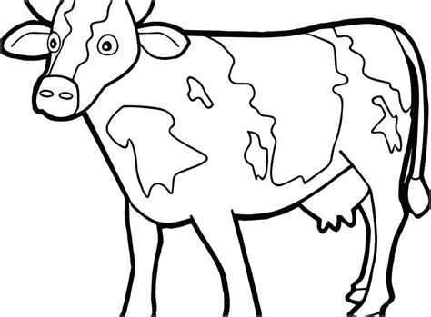Cow And Calf Coloring Pages At Free Printable