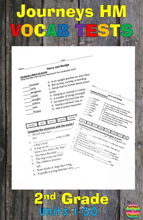 1 beowulf reading check answers. Journeys Vocabulary Tests 2nd Grade BUNDLE Units 1-6 | Vocabulary, Reading intervention ...