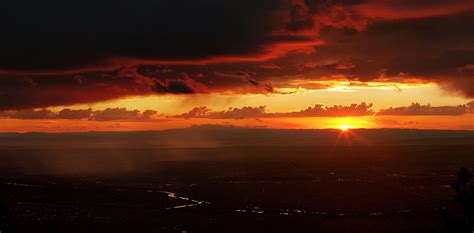 Storm Over The Rio Grande Albuquerque Sunset Matt Tilghman Photography