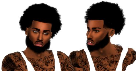 Sims 4 Afro Hair Male Caption Simple