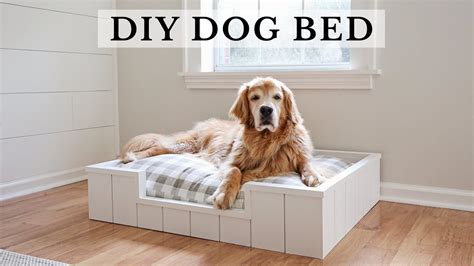 Diy Dog Bed With Shiplap How To Make A Dog Bed Out Of Wood Youtube