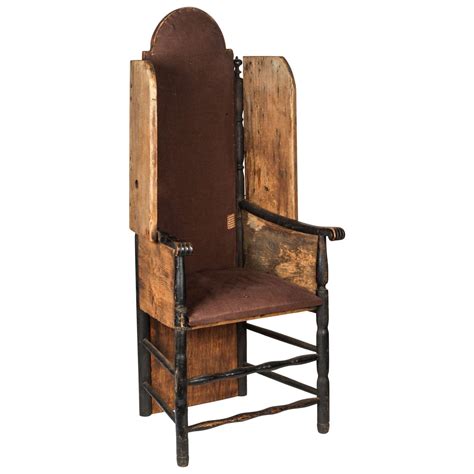 Early American Primitive Chair At 1stdibs Primitive Wingback Chair
