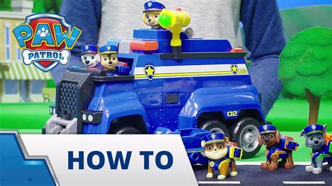 Paw Patrol How To Chases Ultimate Police Vehicle Youtube