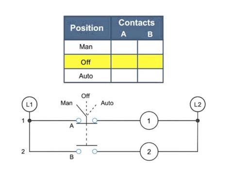Selector Switch 3 Position Wiring Diagram