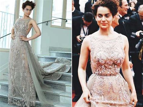 Kangana Ranaut Looks Stunning On The Red Carpet Of Cannes Film Festival