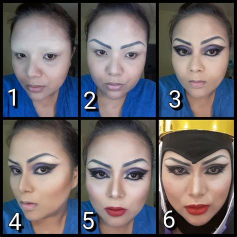 My Evil Queen Makeup Transformation Pam For The Glam