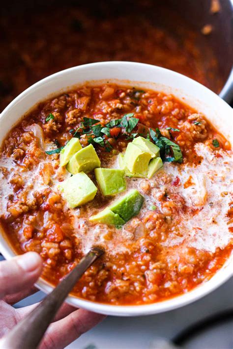 This simple and classic chili is made with red kidney beans, diced tomatoes, ground turkey and a homemade seasoning blend. Instant pot cabbage soup with ground turkey - Berry&Maple