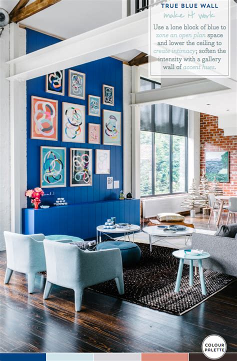Palette Addict Perfecting A Blue Feature Wall Bright Bazaar By Will