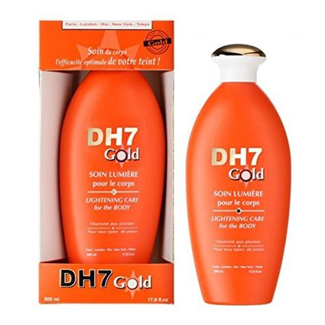 Dh7 Gold Skin Lightening Whitening Bleaching Brightening Body Milk