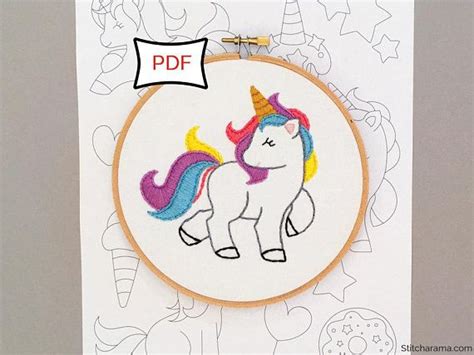 Unicorns Are Real Stitch Up Our Adorable Unicorn Embroidery Patterns