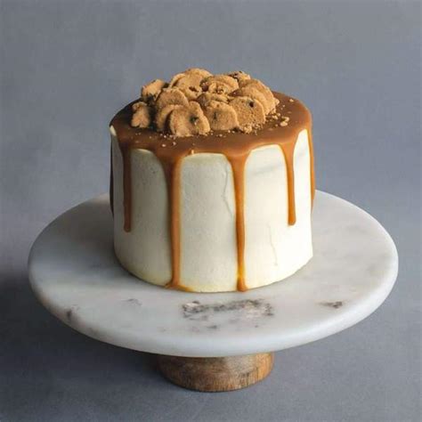 We deliver fresh birthday cakes to your door in 4 hours! Salted Caramel Celebration Cake 5.5" | Eat Cake Today ...