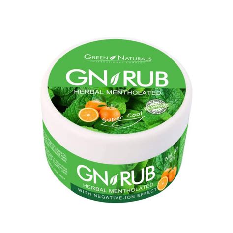 Gn Rub Herbal Mentholated And Gn Oil Massage Hot Shopee Philippines