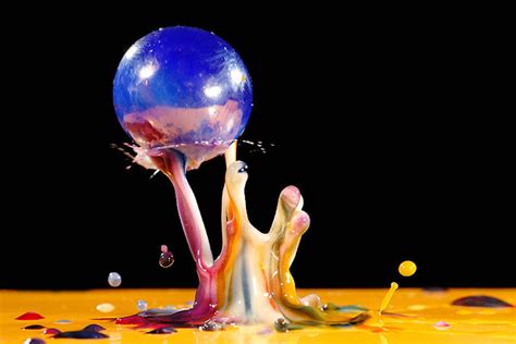 Liquid Art And Droplet Photography ~ All About