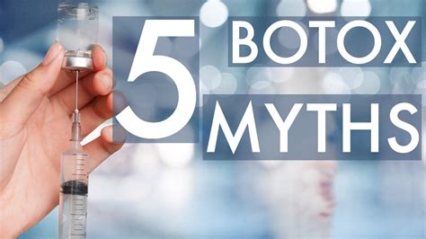 5 Common Botox Myths And The Truth Youtube