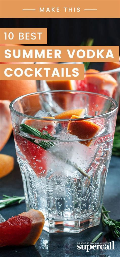 Shake until ice cold and serve up in a chilled martini just in time for summer. 14 Vodka Cocktails That Are Perfect for Summer (With ...
