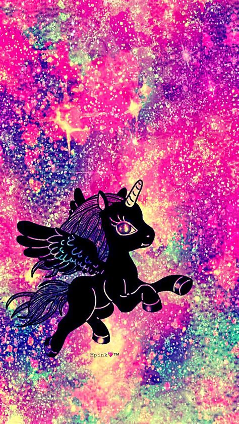 Glitter And Unicorns Wallpapers Top Free Glitter And