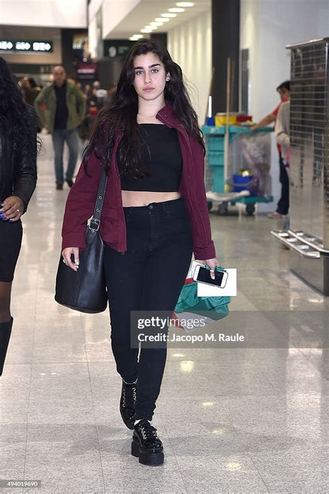 Singer Lauren Jauregui From Fifth Harmony Arrives At Milan Malpensa News Photo Getty Images
