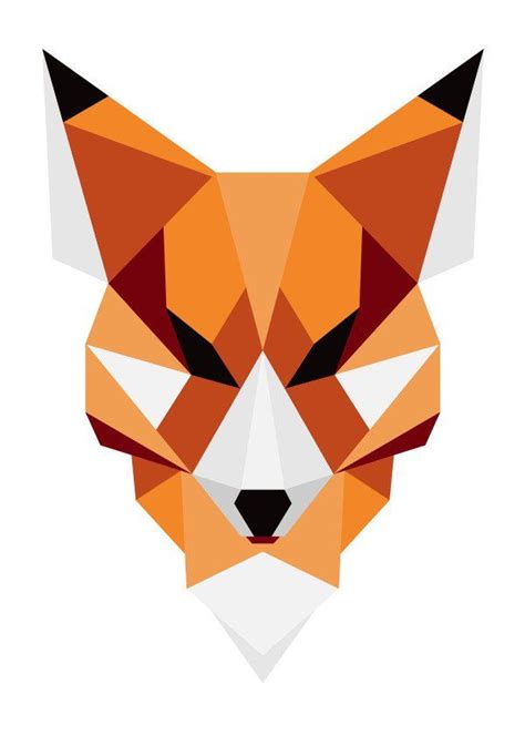 Geometric Design Of A Fox Geometric Design Of A Fox Gallery Quality