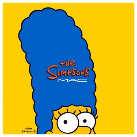 Marge Simpson Mac Cosmetics Marge Simpson Mac Cosmetics Simpson