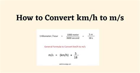 How To Convert Km H To M S [trick] By Ayushsingh Medium