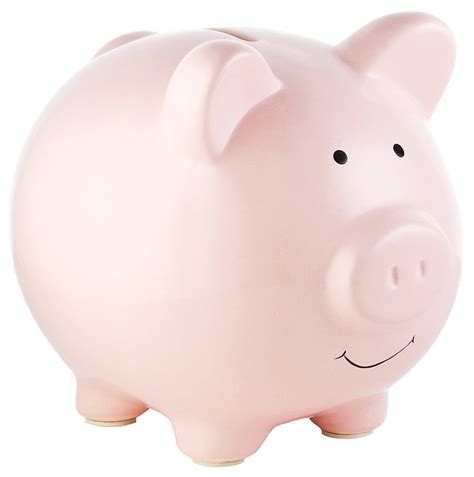 And long hairs will be brushed daily. Pearhead Ceramic Piggy Bank | Snuggle Bugz