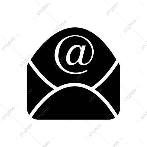 Address Silhouette Png Images E Mail Address Contact Email Mailing