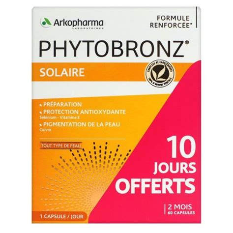 Phytobronz Caps Tous Types Peaux 2b30