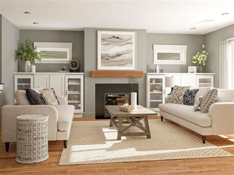 Ideas For Living Room Layouts With A Fireplace Modsy Blog Living