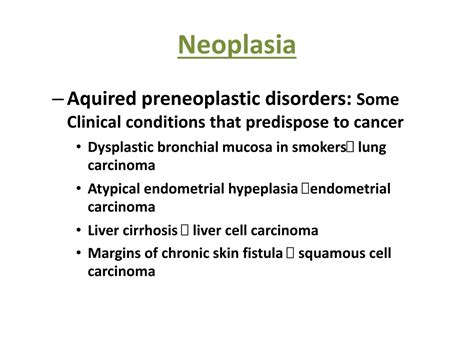 Ppt Neoplasia Powerpoint Presentation Free Download Id9659261