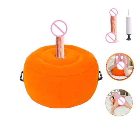 Inflatable Sex Pillow Chair With Dildo For Female Masturbation Body