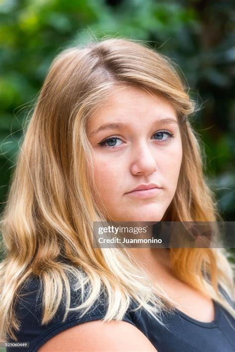 Pensive Teenage Girl High Res Stock Photo Getty Images