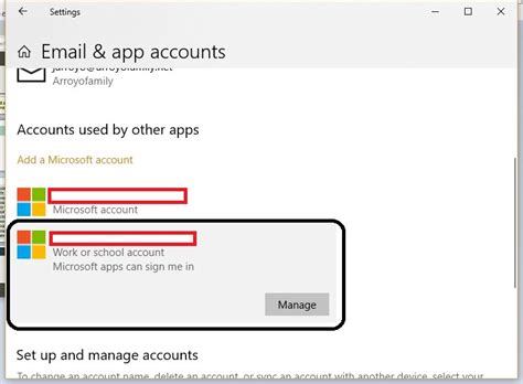 The microsoft account settings page. Linked Accounts - App access deletion help - Microsoft ...