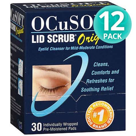 Ocusoft Lid Scrub Wipes For Eyelid Hygeine Eyecare Partners