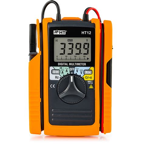 Ht12 Pocket Digital Multimeter With Integrated 60a Clamp Meter