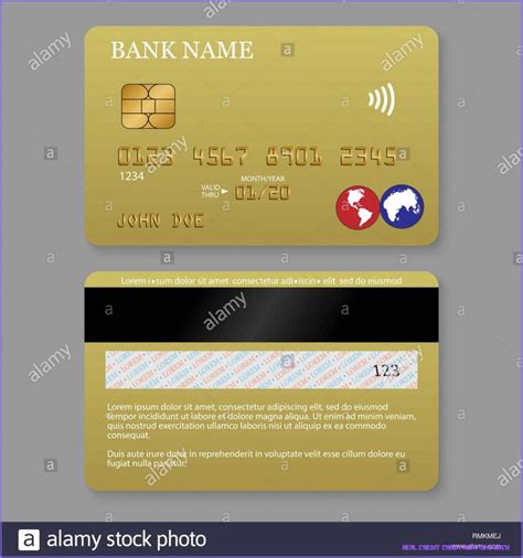 This Is How Real Credit Card Front And Back Will Look Like In 10 Years