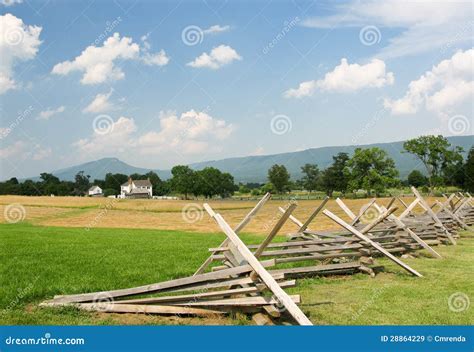 Newmarket Civil War Battlefield Stock Image Image Of States