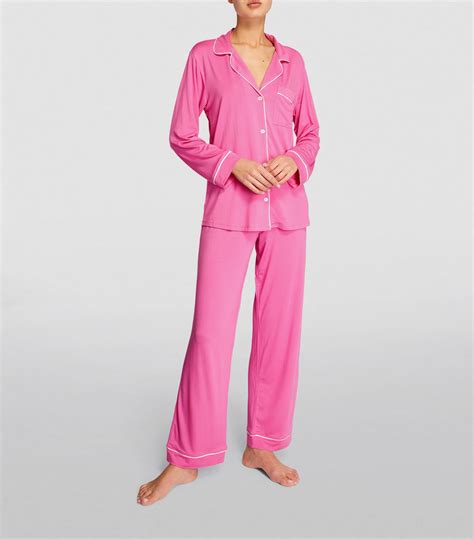 Eberjey Pink Giselle Pyjama Set Harrods Uk